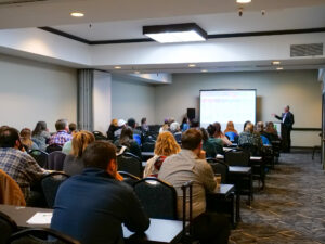 Attendees at Housing Conference breakout session